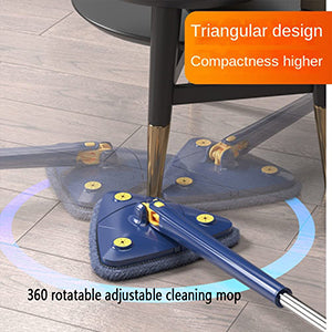 Kotilux Multifunctional Triangle Microfiber Cleaning Mop